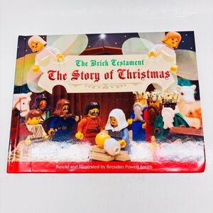 Lego The Story of Christmas Book - Red, Blue, White